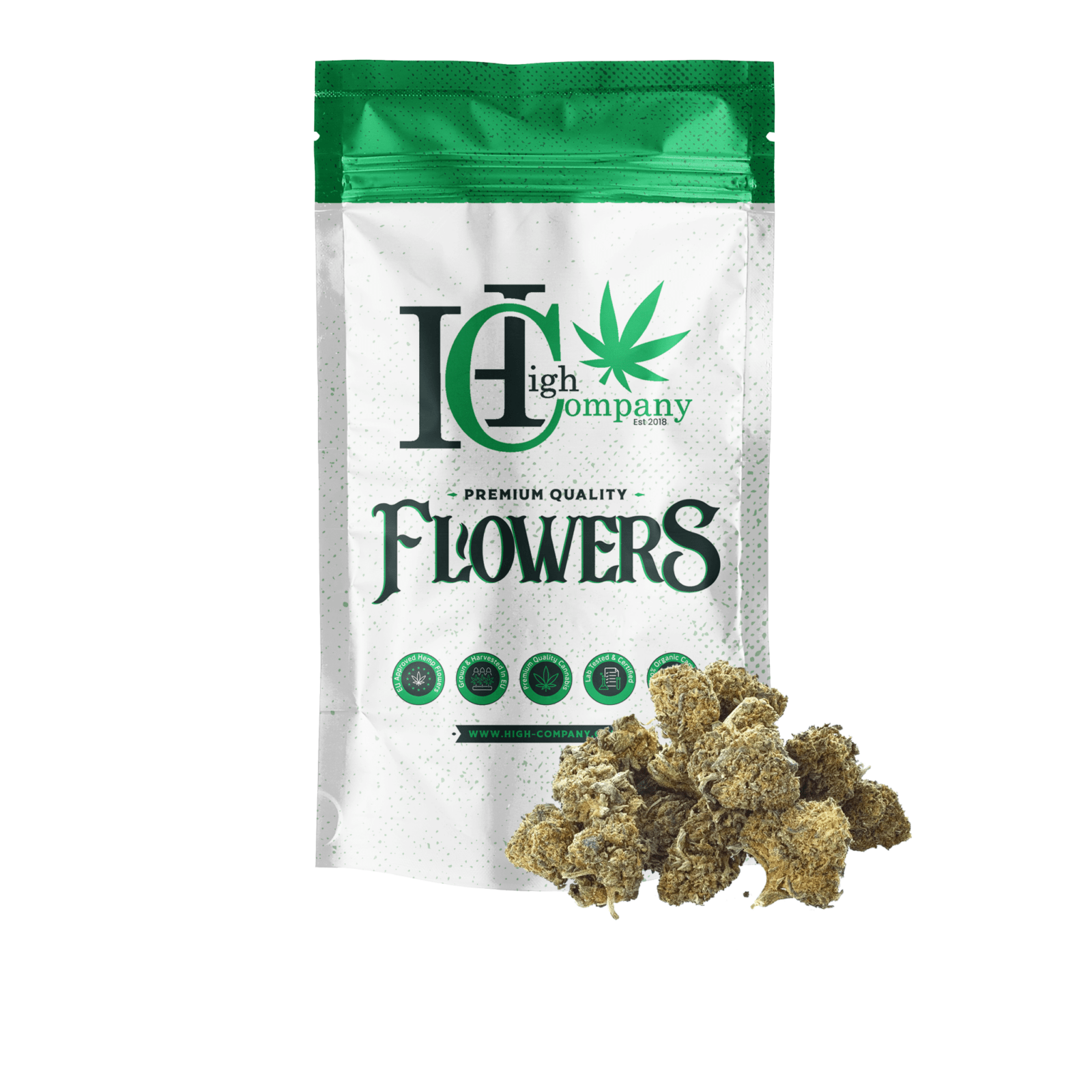 Small Buds Amnesia CBD Greenhouse - Fleurs de CBD aux arômes terreux et citronnés