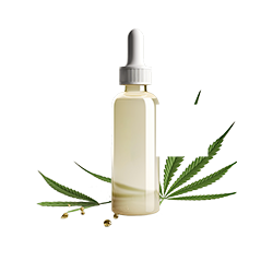 Cosmétiques au CBD pour le soin de la peau, riches en ingrédients apaisants et hydratants